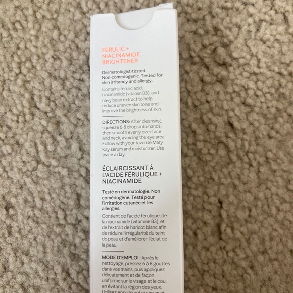 MARY KAY CLINICAL SOLUTIONS FERULIC + NIACINAMIDE BRIGHTENER~177902~NIB! - Picture 2 of 2